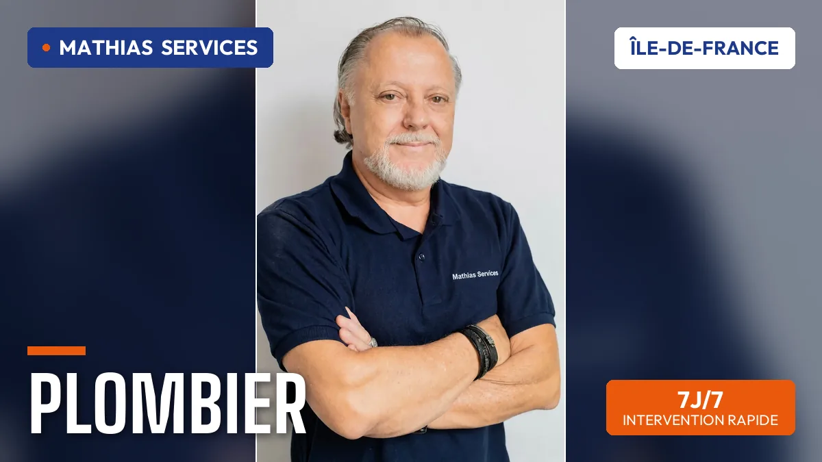 Plombier de confiance en Île-de-France — famille d'artisans Mathias Services