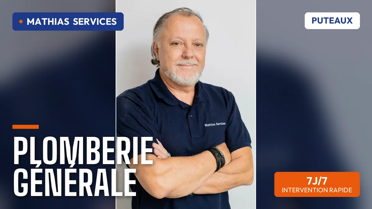 Plombier à Puteaux (92800) — intervention d'urgence par Mathias Services